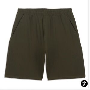 Lululemon Pace Breaker Short 9" Lined dark olive